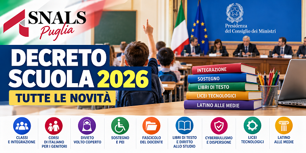 Al momento stai visualizzando DECRETO SCUOLA 2026: TUTTE LE NOVITÀ ARTICOLO PER ARTICOLO – CONFRONTO CON I SISTEMI SCOLASTICI EUROPEI SULL’INTEGRAZIONE SCOLASTICA