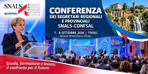 Al momento stai visualizzando SNALS-CONFSAL, CONFRONTO NAZIONALE A TIVOLI: INDICAZIONI NAZIONALI E RIFORMA DEGLI ISTITUTI TECNICI