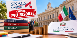 Scopri di più sull'articolo LEGGE DI BILANCIO, LO SNALS-CONFSAL CHIEDE PIÙ RISORSE PER IL RINNOVO DEL CCNL ISTRUZIONE E RICERCA 2025-2027